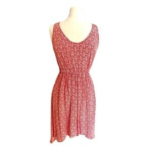 Barneys New York CO-OP Red Silk Dress | 100% Silk | Size M